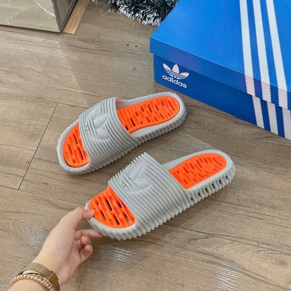  2630 - HÀNG CHÍNH HÃNG - DÉP ADIDAS ADILETTE 25 - XÁM CAM 