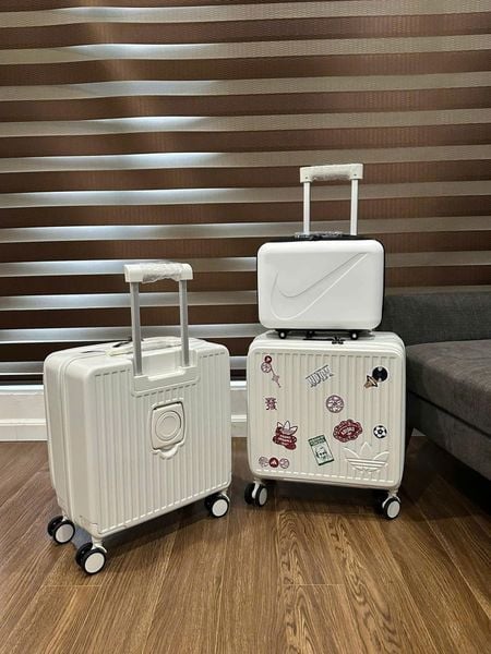  2643 - HÀNG CHÍNH HÃNG - VALI ADIDAS SS25 - 20INCH - MÀU TRẮNG 