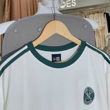  2649 - HÀNG CHÍNH HÃNG - ÁO THUN NEW ERA - NY BIG LOGO 2 SỌC - TRẮNG - CODE: 15488798 