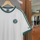  2649 - HÀNG CHÍNH HÃNG - ÁO THUN NEW ERA - NY BIG LOGO 2 SỌC - TRẮNG - CODE: 15488798 