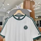  2649 - HÀNG CHÍNH HÃNG - ÁO THUN NEW ERA - NY BIG LOGO 2 SỌC - TRẮNG - CODE: 15488798 