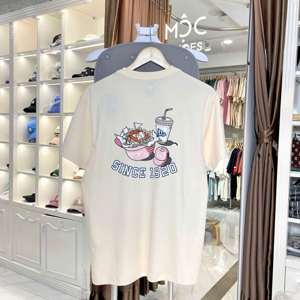  2642 - HÀNG CHÍNH HÃNG - ÁO THUN NEW ERA - LY NƯỚC - BE - CODE: 14529264 