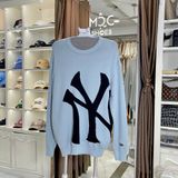  2634 - HÀNG CHÍNH HÃNG - ÁO LEN SWEATER NEW ERA NY BIG LOGO - XANH -  CODE : 14326429 