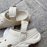  2571 - HÀNG CHÍNH HÃNG - GIÀY CLOG UNISEX CROCS DUET MAX - BEIGE - CODE: 208776160 