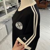  2651 - HÀNG CHÍNH HÃNG - ÁO THUN NEW ERA - NY BIG LOGO 2 SỌC - ĐEN - CODE: 15488800 