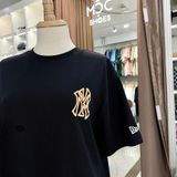  2641 - HÀNG CHÍNH HÃNG - ÁO THUN NEW ERA - NY VIỀN VÀNG - ĐEN - CODE: 12225657 