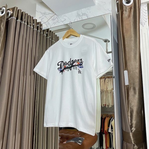  2637 - HÀNG CHÍNH HÃNG - ÁO THUN NEW ERA - HOA LAN - TRẮNG - CODE: 14679825 