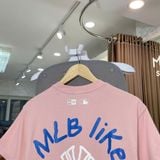  2647 - HÀNG CHÍNH HÃNG - ÁO THUN NEW ERA - NY VIỀN TRẮNG - HỒNG - CODE: 13491081 