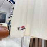  2654 - HÀNG CHÍNH HÃNG - ÁO THUN NEW ERA - POLO NY YANKEES VIỀN SỌC - KEM - CODE: 17242979 