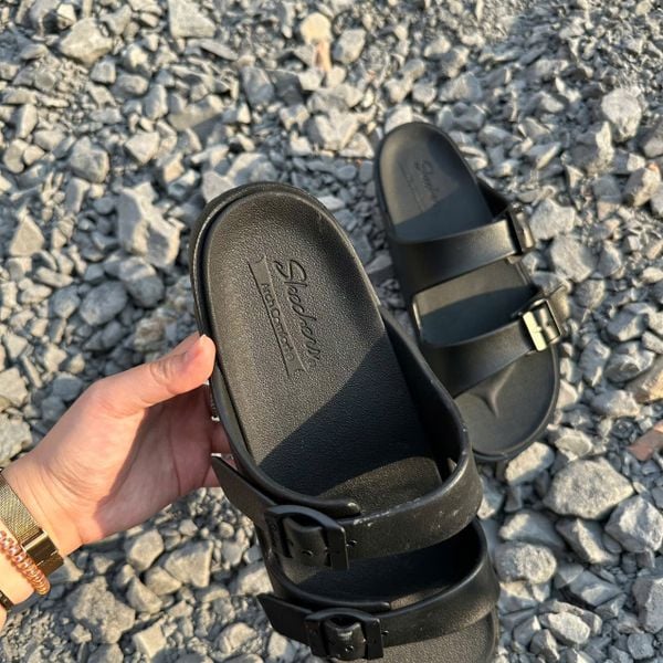  2664 - HÀNG CHÍNH HÃNG - DÉP SKECHERS - FOAMIES CALI BREEZE 2.0 - ĐEN - CODE: 111590-BBK 