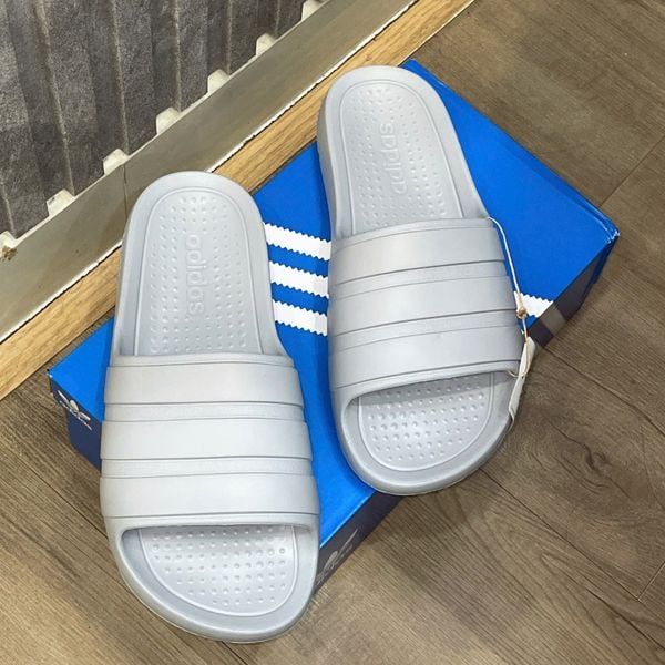  2663 - HÀNG CHÍNH HÃNG - DÉP ADIDAS FLOW - XÁM SILVER - Code: IG6863 