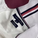  2690 -  HÀNG CHÍNH HÃNG - ÁO POLO TOMMY 1985 - TRẮNG 
