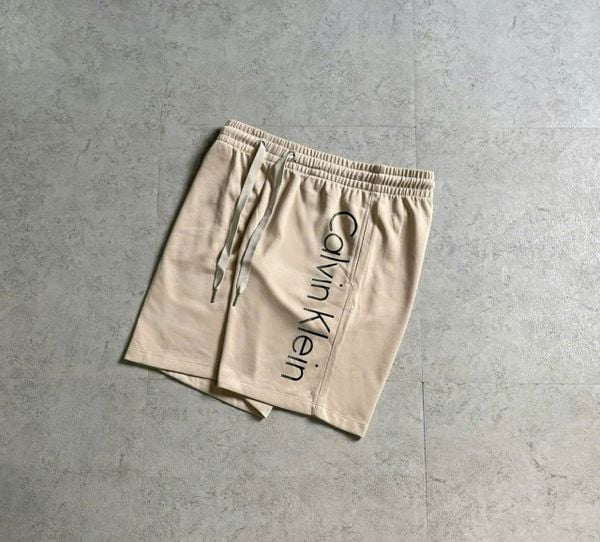  2718 - HÀNG CHÍNH HÃNG - SHORT NỈ CALVIN KLEIN - KEM 