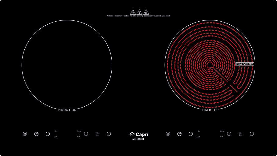 bep tu hong ngoai doi capri cr 804hi