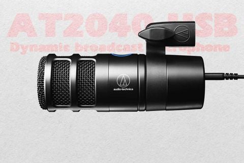  Micro Audio Technica AT2040 USB thu âm podcast lồng tiếng chuyên nghiệp 