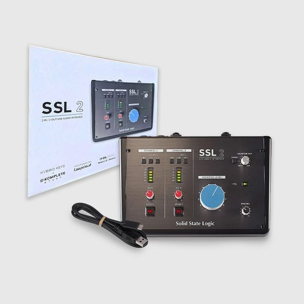 Soundcard Thu Âm SSL2+ Chuyên Nghiệp