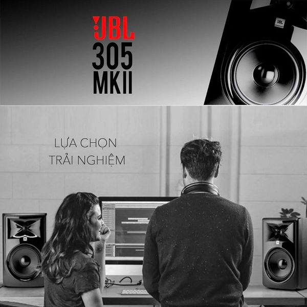 Loa Kiểm Âm JBL 305P MKII Chính Hãng (Cặp)
