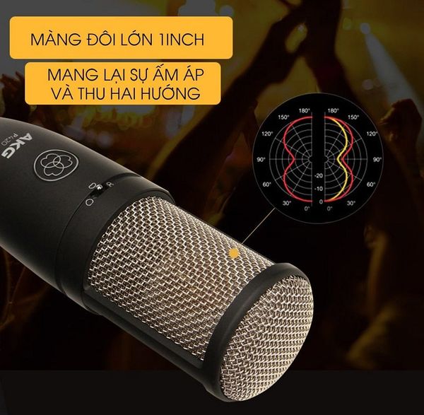 Bộ Sound Card Focusrite Solo Gen 3 Và Mic AKG P420