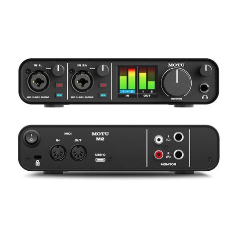  Combo Soundcard MOTU M2 Và Micro Thu Âm AKG P220 