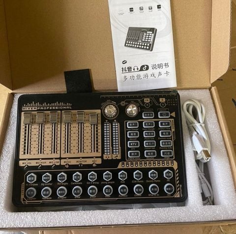 Sound Card H9 Bluetooth Chuyên Livestream Bản 2023