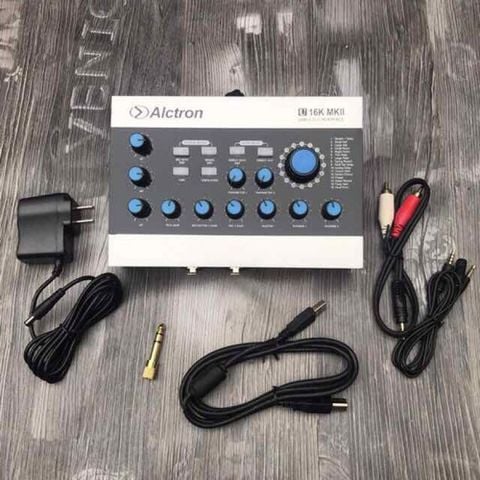 Combo Thu Âm Sound Card U16K MK3 Và Micro AKG P120