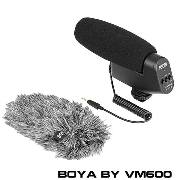 Boya BY VM600 Micro thu âm máy ảnh chất lượng cao chính hãng