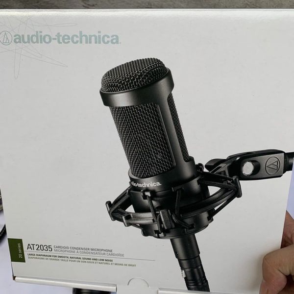 Combo Thu Âm MOTU M2 Và Micro Audio Technica AT2035