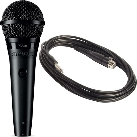  Micro Có Dây Shure PGA58-QTR Cardiod Dynamic (PGA58-XLR) - Dây XLR 