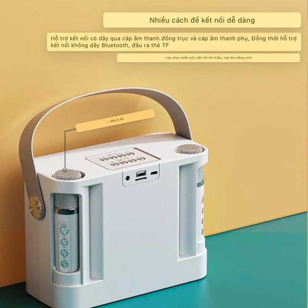 Loa Karaoke YS 219 Kèm 2 Micro
