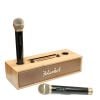 Peterhot A100 loa karaoke di động 2 micro không dây