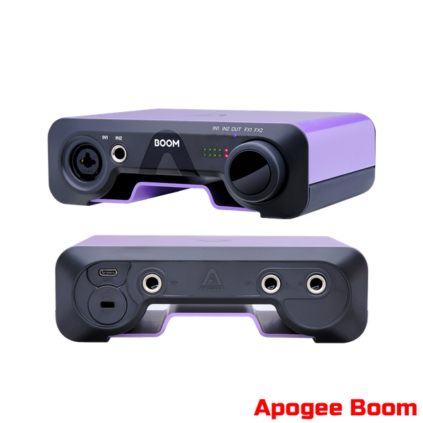 Audio Interface Apogee Boom Sound card livestream thu âm podcast chuyên nghiệp
