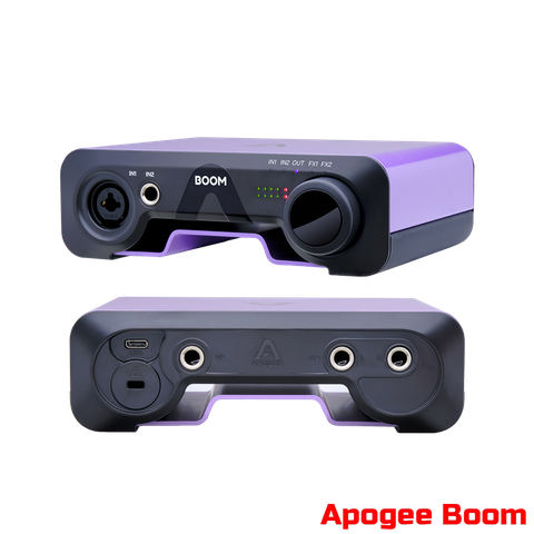 Audio Interface Apogee Boom Sound card livestream thu âm podcast chuyên nghiệp