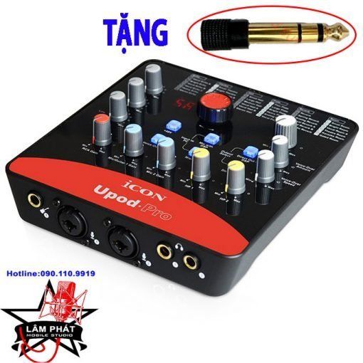 Combo Thu Âm Upod Pro Và Micro Takstar PC K600
