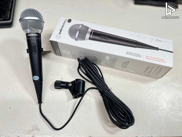 Audio Technica ATR1200x Micro dynamic có dây chính hãng