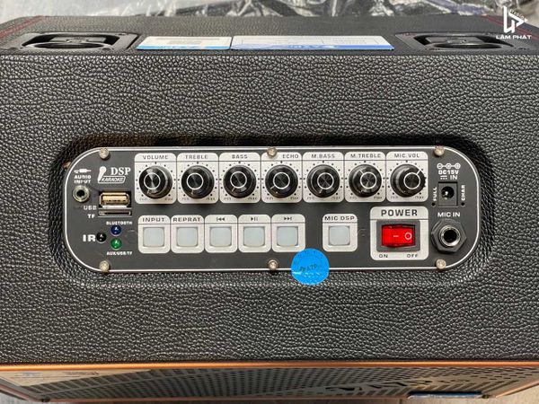 AZPro AZ369 Loa karaoke xách tay nhỏ gọn chống hú công suất lớn