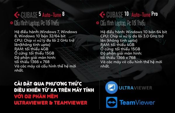 Phần Mềm Cubase 10 Pro - Auto tune Pro Chuyên Nghiêp