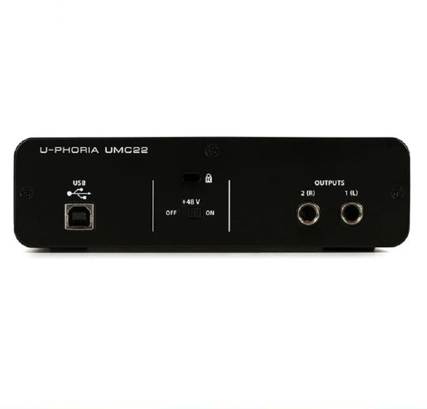 Soundcard Thu Âm Behringer U-Phoria UMC22 -USB Audio Interface