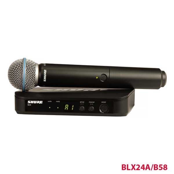 Shure BLX24A/B58 Micro không dây chuyên nghiệp