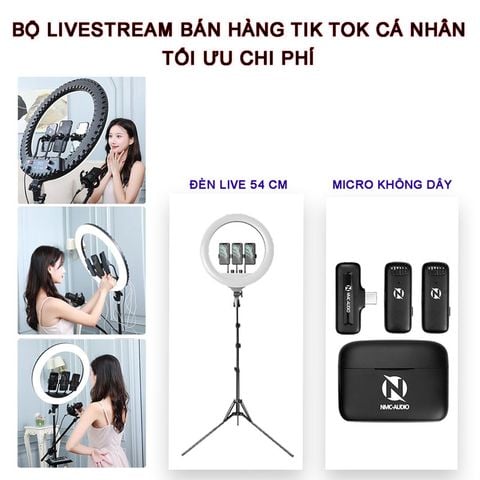 Combo livestream bán hàng Tik Tok cá nhân tối ưu chi phí