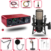 Bộ Sound Card Focusrite Solo Gen 3 Và Mic AKG P220
