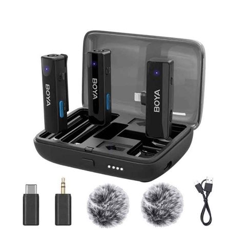 BoyaLink micro cài áo không dây chuyên nghiệp 3 trong 1