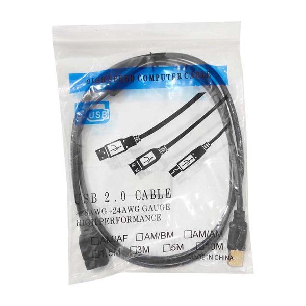 Cáp nối dài USB 2.0 1.5m - 25012
