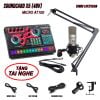 Bộ Sound Card X5 Và Micro ISK AT100 Livestream Chuyên Nghiệp