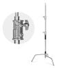 Chân đèn chữ C cao 3.3m Arm 2.5m