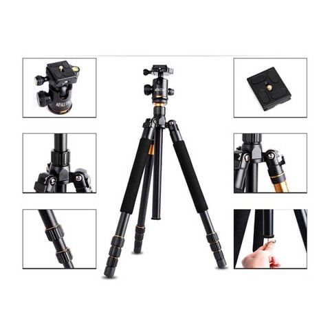  Chân máy ảnh Beike Professional Q999 Tripod đa năng chất lượng cao 