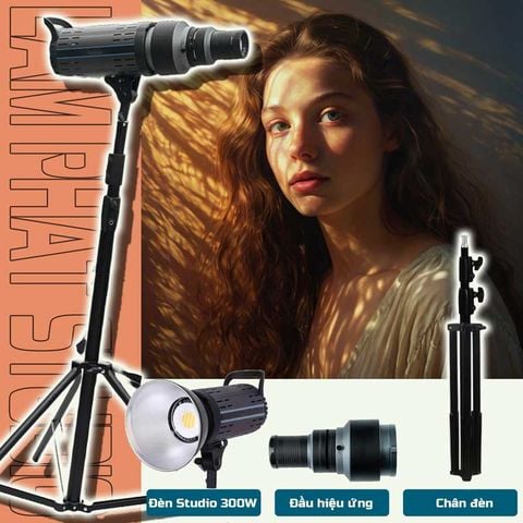 Combo đèn LPS-80 Bộ đèn tạo hiệu ứng nghệ thuật chuyên nghiệp