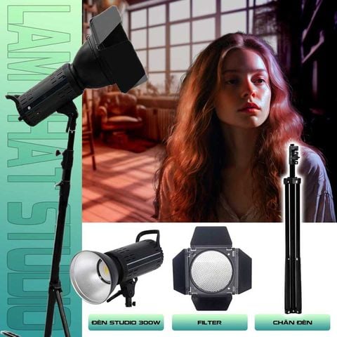 Combo đèn LPS-06 Bộ đèn backlight tạo hiệu ứng màu chuyên nghiệp