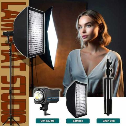 Combo đèn LPS 69150 Đèn quay video chuyên nghiệp