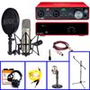 Combo Sound Card Focusrite 2i2 Gen3 Và Micro Thu Âm NT1-A
