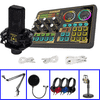 Combo Soundcard Thu Âm K600 VÀ Micro Thu Âm LGT240